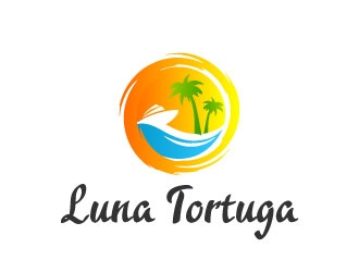 Luna Tortuga logo design by bayudesain88