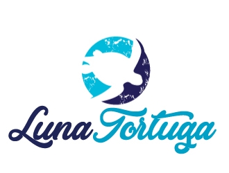 Luna Tortuga logo design by ElonStark