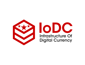 IoDC (Infrastructure of Digital Currency) logo design by keylogo