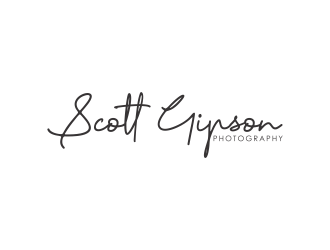 Scott Gipson Photography logo design by BlessedArt