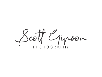 Scott Gipson Photography logo design by BlessedArt