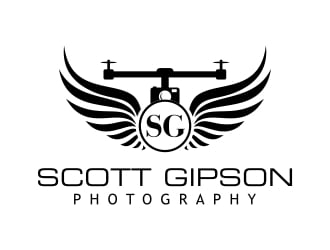 Scott Gipson Photography logo design by dibyo