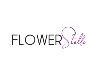 FLOWERSTELLE logo design by heba