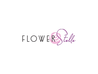 FLOWERSTELLE logo design by heba