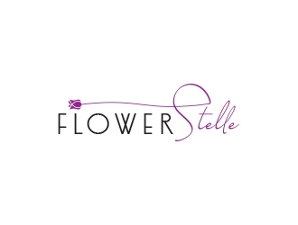 FLOWERSTELLE logo design by heba