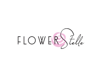 FLOWERSTELLE logo design by heba