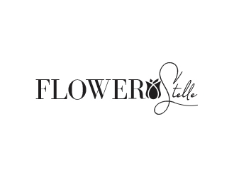 FLOWERSTELLE logo design by heba