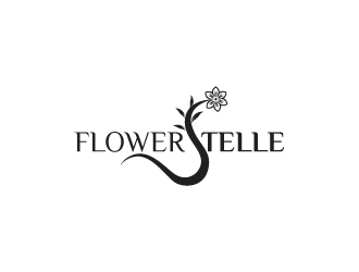 FLOWERSTELLE logo design by Rock