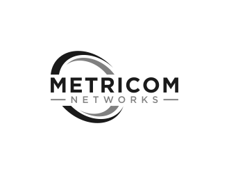 Metricom Networks logo design by ArRizqu