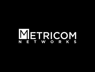 Metricom Networks logo design by bricton