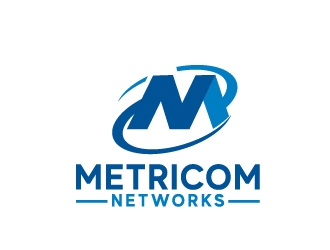 Metricom Networks logo design by jenyl