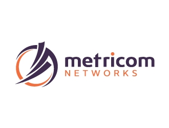 Metricom Networks logo design by nehel