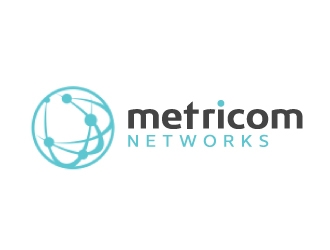 Metricom Networks logo design by nehel