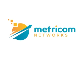 Metricom Networks logo design by nehel