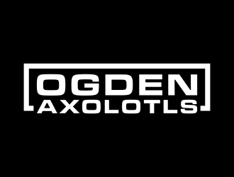 Ogden Axolotls logo design by BlessedArt