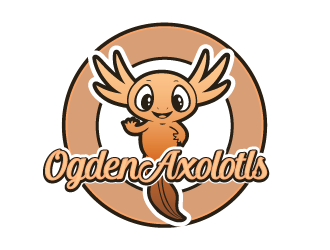 Ogden Axolotls logo design by tec343