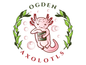 Ogden Axolotls logo design by schiena