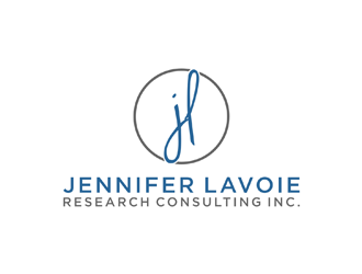 Jennifer Lavoie Research Consulting Inc. logo design by johana