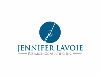 Jennifer Lavoie Research Consulting Inc. logo design by afra_art
