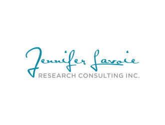 Jennifer Lavoie Research Consulting Inc. logo design by aflah