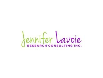 Jennifer Lavoie Research Consulting Inc. logo design by bricton