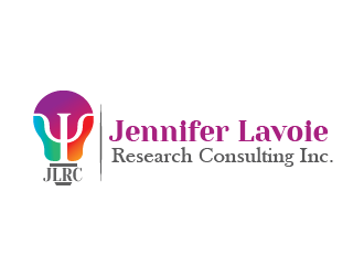 Jennifer Lavoie Research Consulting Inc. logo design by Bl_lue