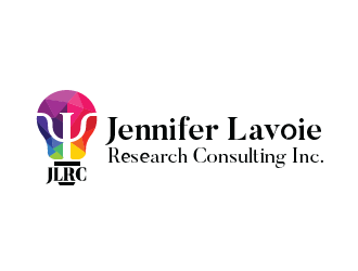 Jennifer Lavoie Research Consulting Inc. logo design by Bl_lue