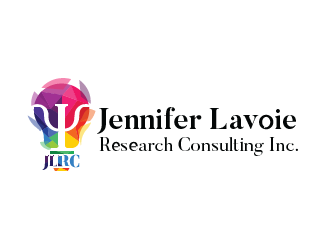 Jennifer Lavoie Research Consulting Inc. logo design by Bl_lue