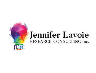 Jennifer Lavoie Research Consulting Inc. logo design by Bl_lue