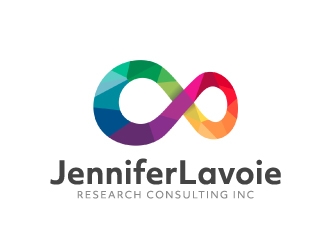Jennifer Lavoie Research Consulting Inc. logo design by nehel