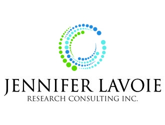Jennifer Lavoie Research Consulting Inc. logo design by jetzu