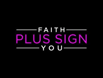 Faith Plus Sign You  logo design by bricton