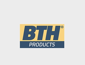 BTH® Products logo design by marshall