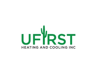 UFIRST Heating and Cooling INC logo design by dhika