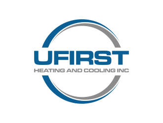 UFIRST Heating and Cooling INC logo design by savana