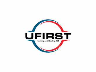 UFIRST Heating and Cooling INC logo design by afra_art