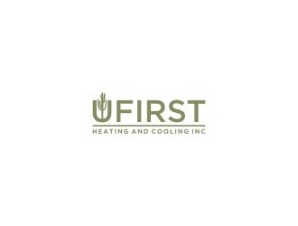 UFIRST Heating and Cooling INC logo design by bricton