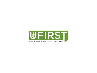 UFIRST Heating and Cooling INC logo design by bricton