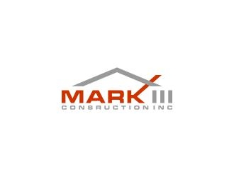 Mark III Consruction Inc logo design by bricton