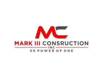 Mark III Consruction Inc logo design by bricton
