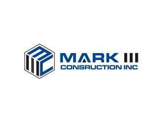 Mark III Consruction Inc logo design by Zeratu