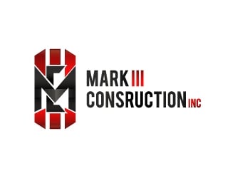 Mark III Consruction Inc logo design by blink