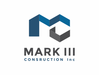 Mark III Consruction Inc logo design by onix
