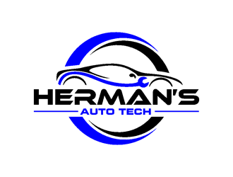 Herman’s Auto Tech  logo design by coco