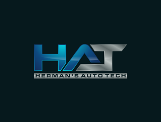 Herman’s Auto Tech  logo design by ndaru