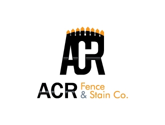 ACR Fence & Stain Co. logo design by blink