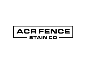 ACR Fence & Stain Co. logo design by Zhafir