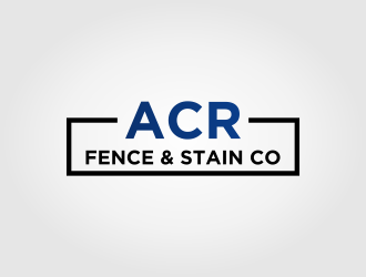 ACR Fence & Stain Co. logo design by Purwoko21