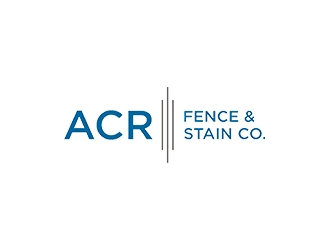 ACR Fence & Stain Co. logo design by blackcane