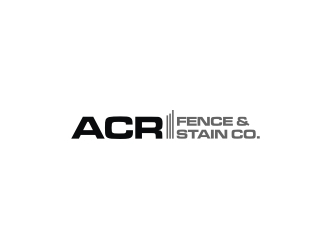 ACR Fence & Stain Co. logo design by narnia
